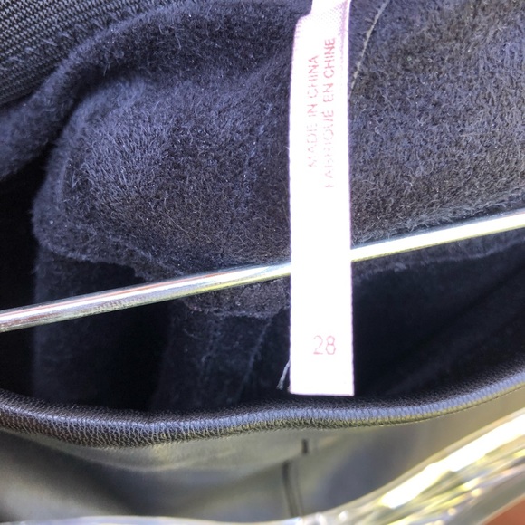 Free People Vegan Leather Leggings Size 28 - Picture 9 of 10